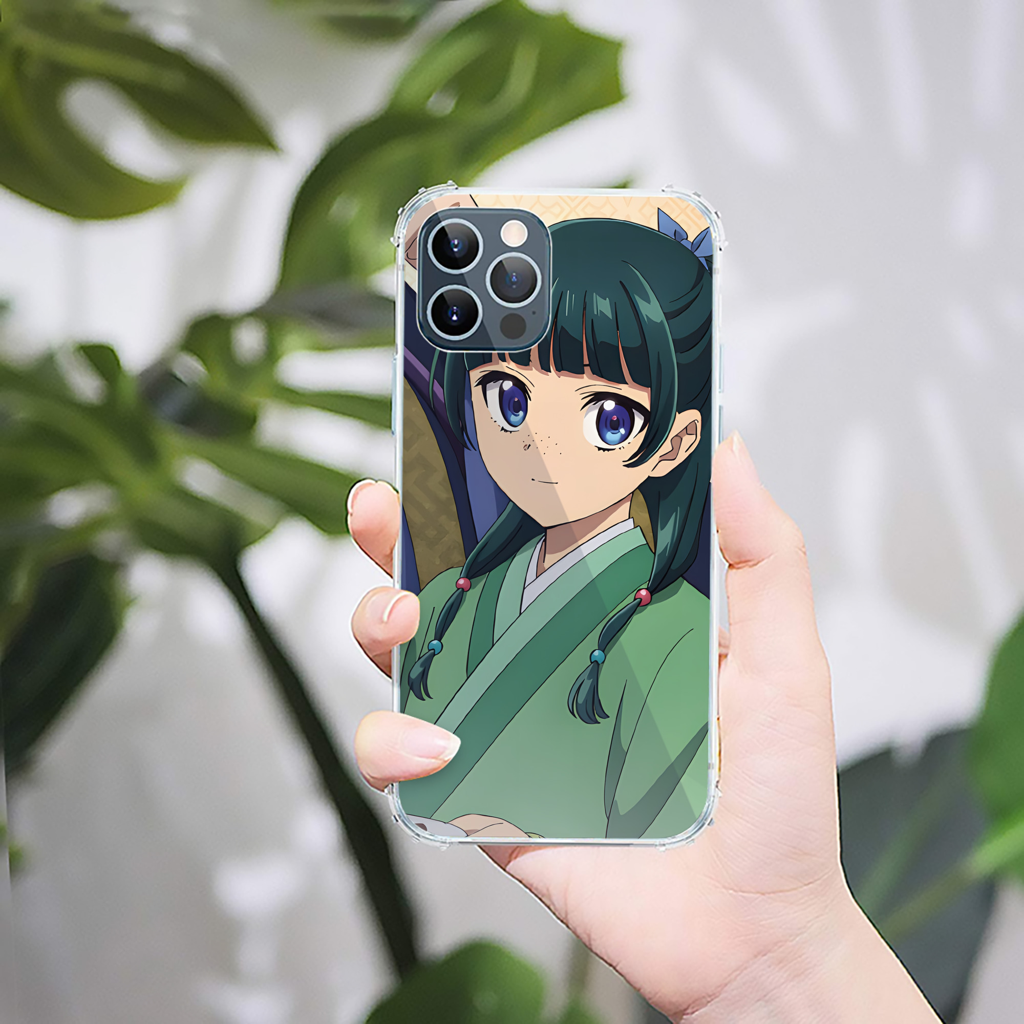 （画像用） 薬屋のひとりごと The Apothecary Diaries 【iPhone 12シリーズ対応】透明スマホケース（クリアソフトケース）